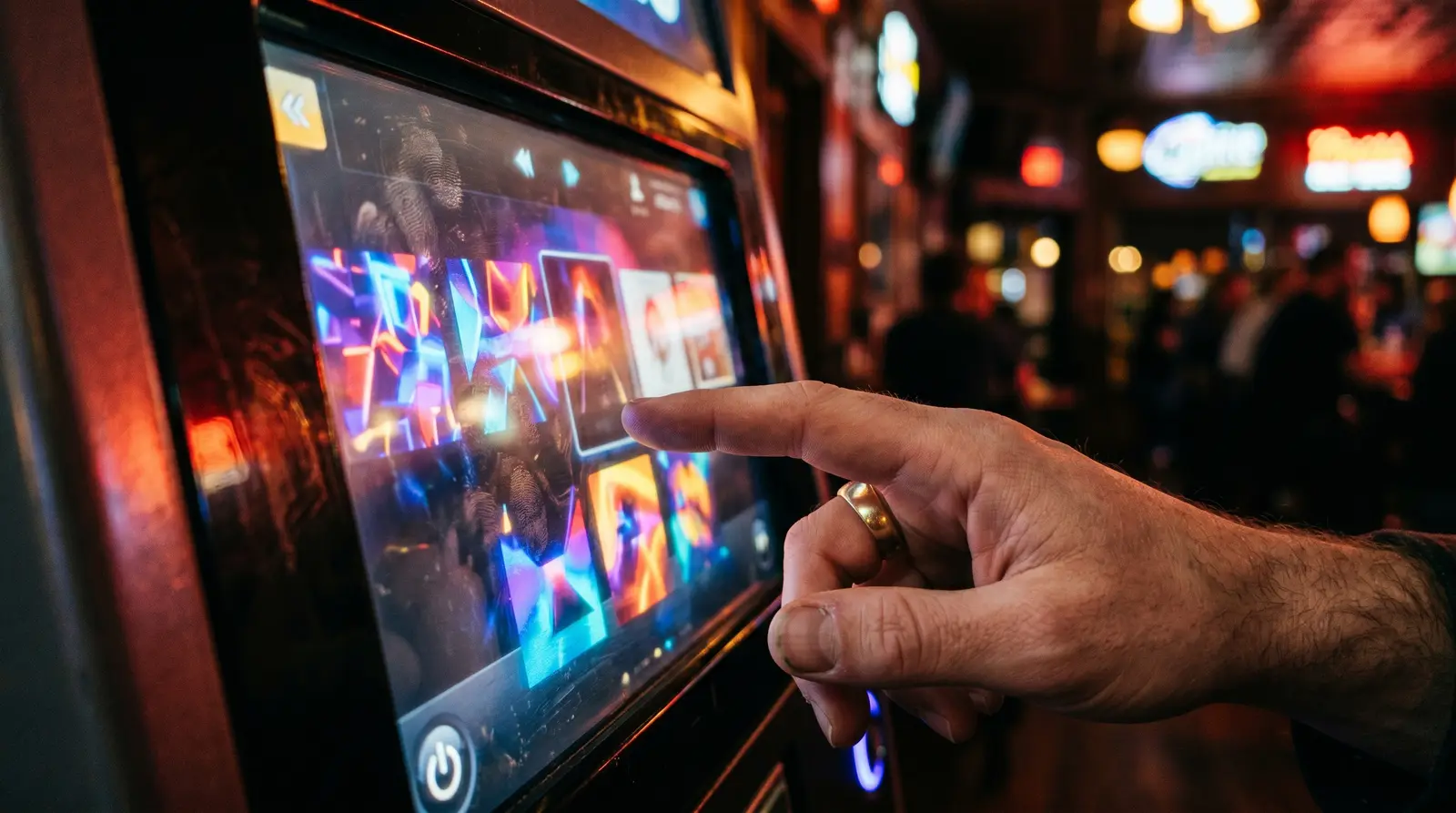 Jukeboxes placed by Social Amusements - TouchTunes & AMI, authorized.