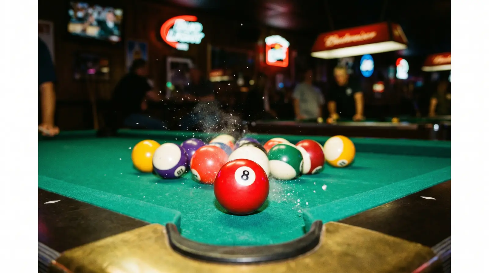 Pool Tables placed by Social Amusements - Valley & Global 7ft coin-op.