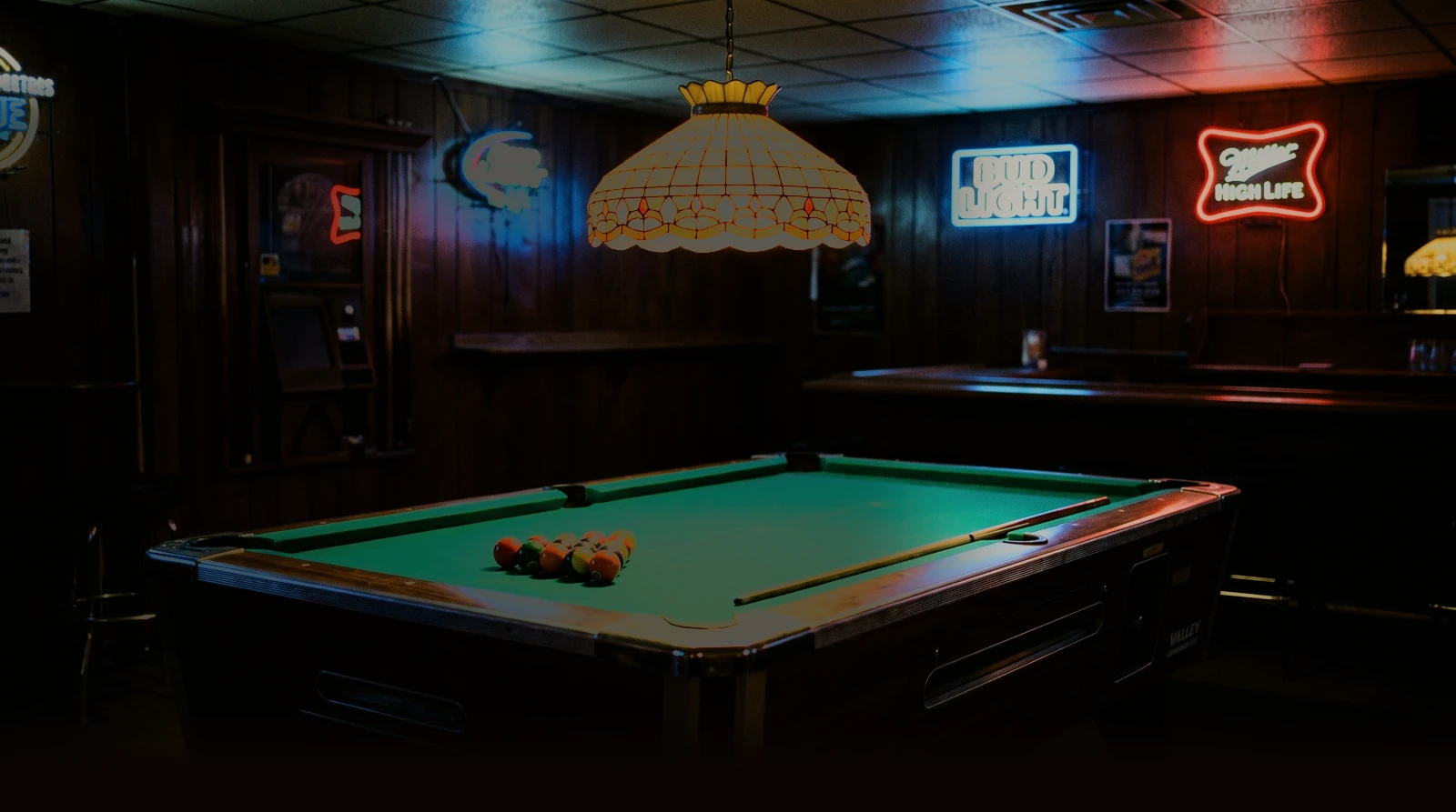 Pool Tables placed by Social Amusements - Valley & Global 7ft coin-op.